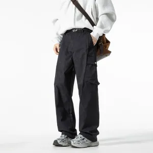 Casual Wide-Leg Cargo Pants