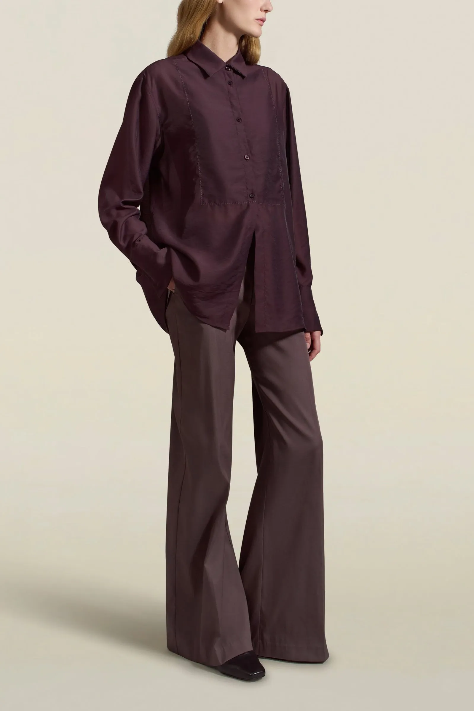 Chloe Bib Button Down, Concord