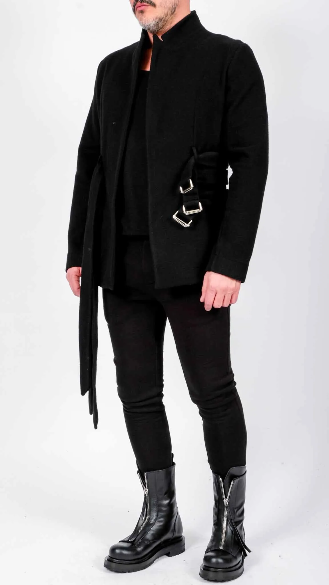 Coat with 3 Belts