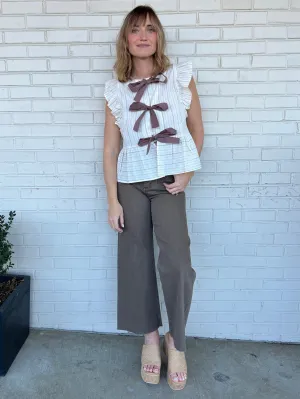 Coffee Break Wide Leg Pants