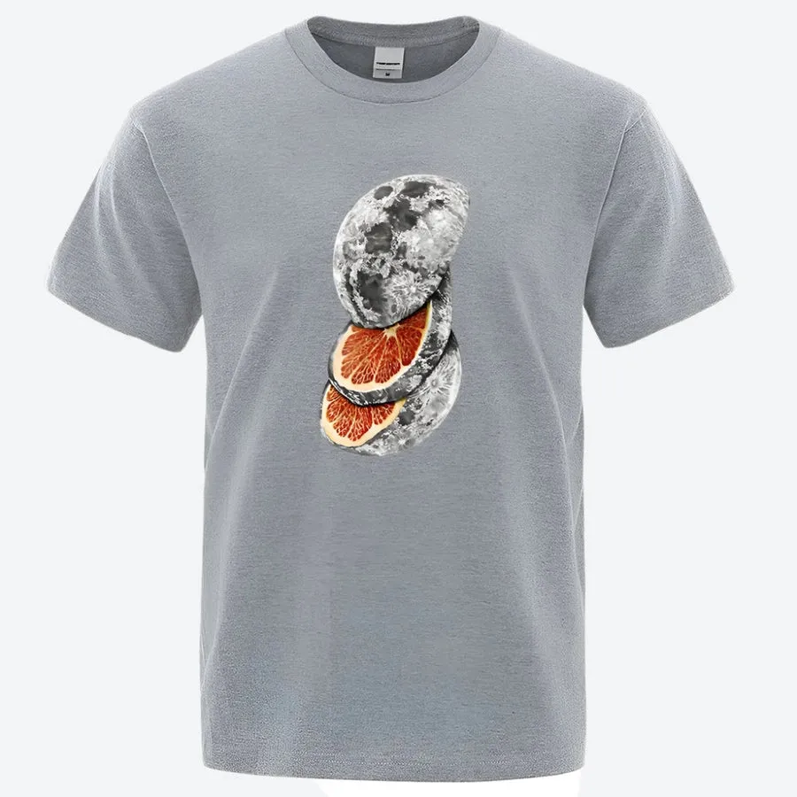 Creative Moon Citrus Graphic T-Shirts