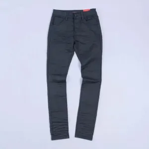 Cutty Root Skinny Wax Jeans Black