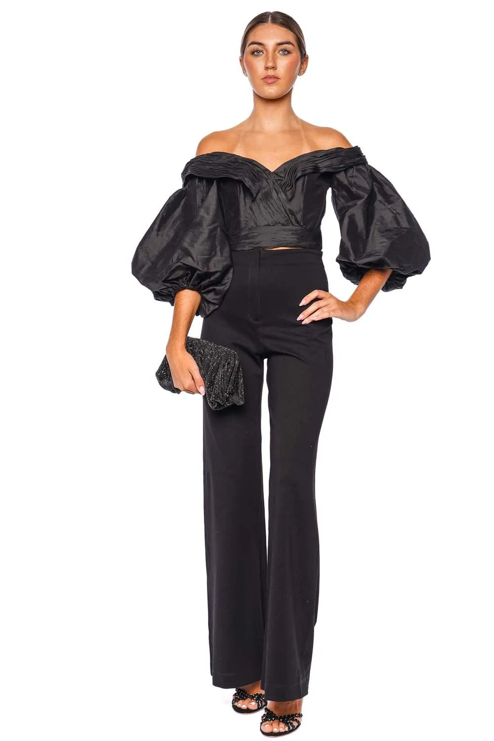 Das Vida Crepe Wide Leg Pants