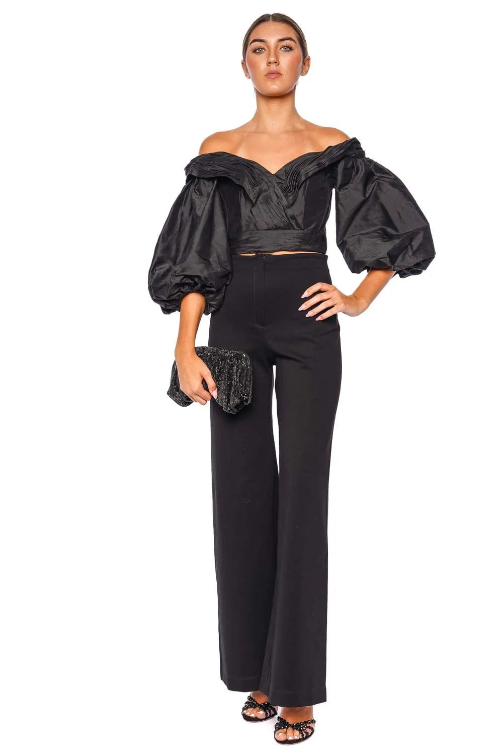 Das Vida Crepe Wide Leg Pants