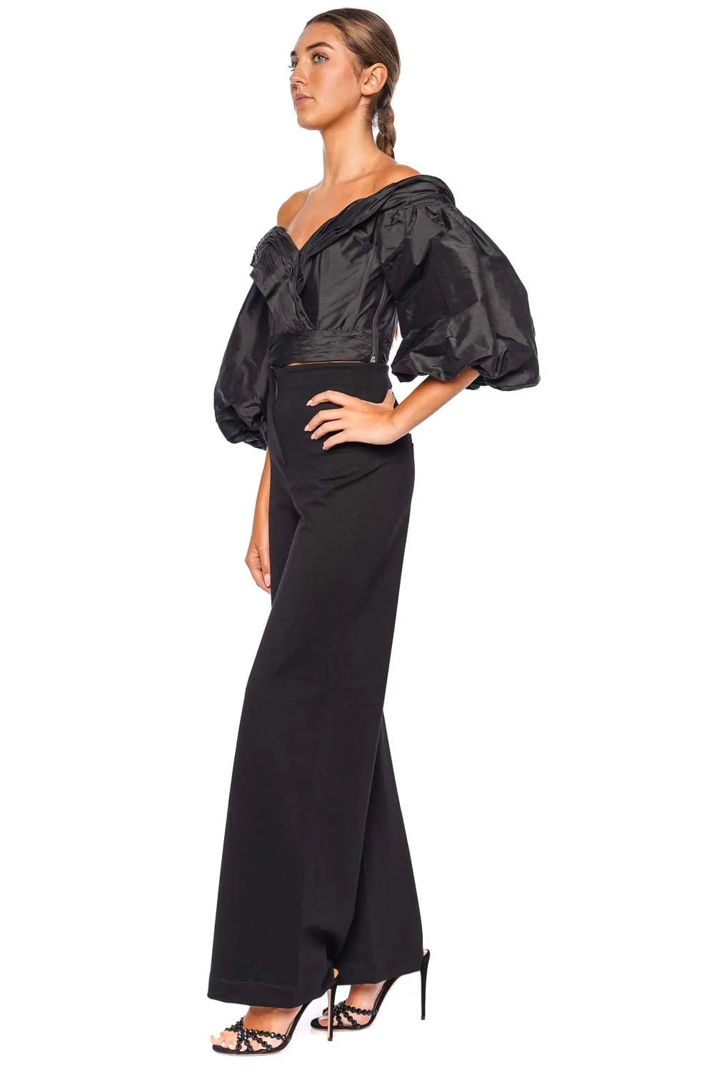 Das Vida Crepe Wide Leg Pants