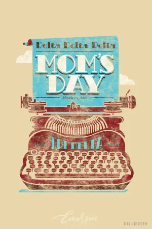 Delta Delta Delta Mom's Day T-Shirt