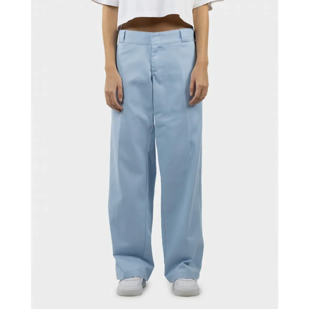 DICKIES 852AU WASHED LOOSE FIT WORK PANT - GLACIAL BLUE