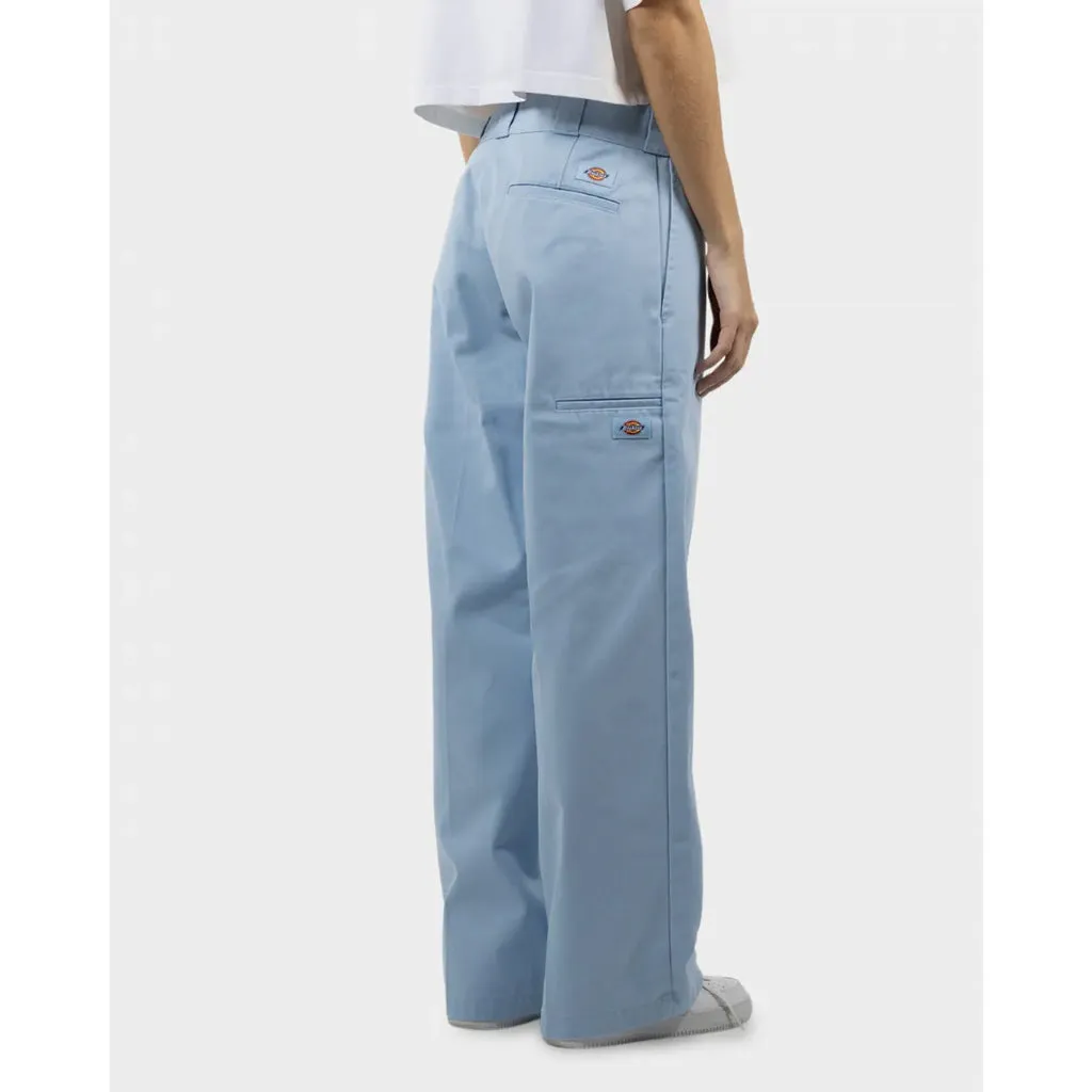 DICKIES 852AU WASHED LOOSE FIT WORK PANT - GLACIAL BLUE