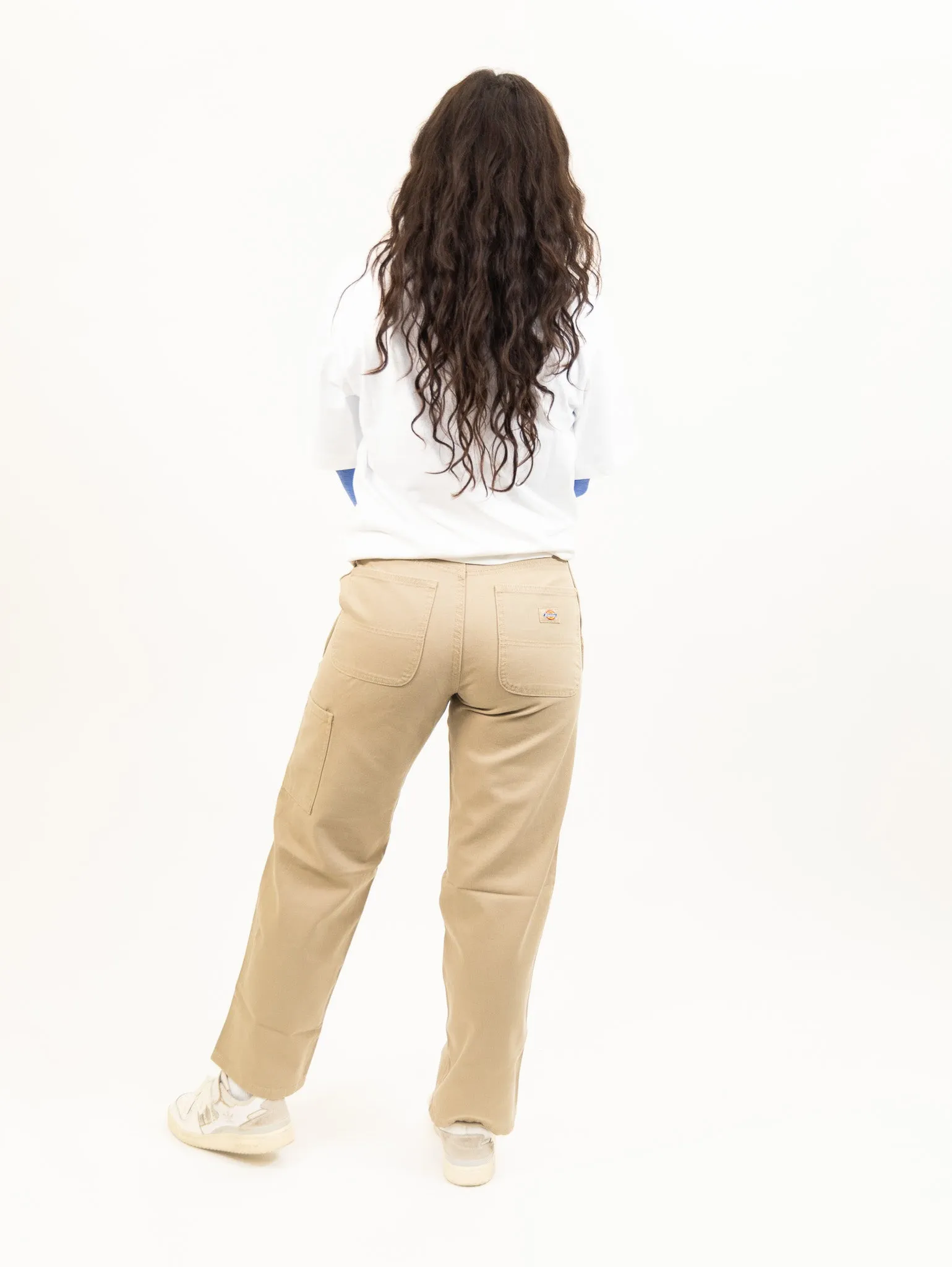 Dickies Women's Duck Canvas Pants - Stonewashed Desert Sand