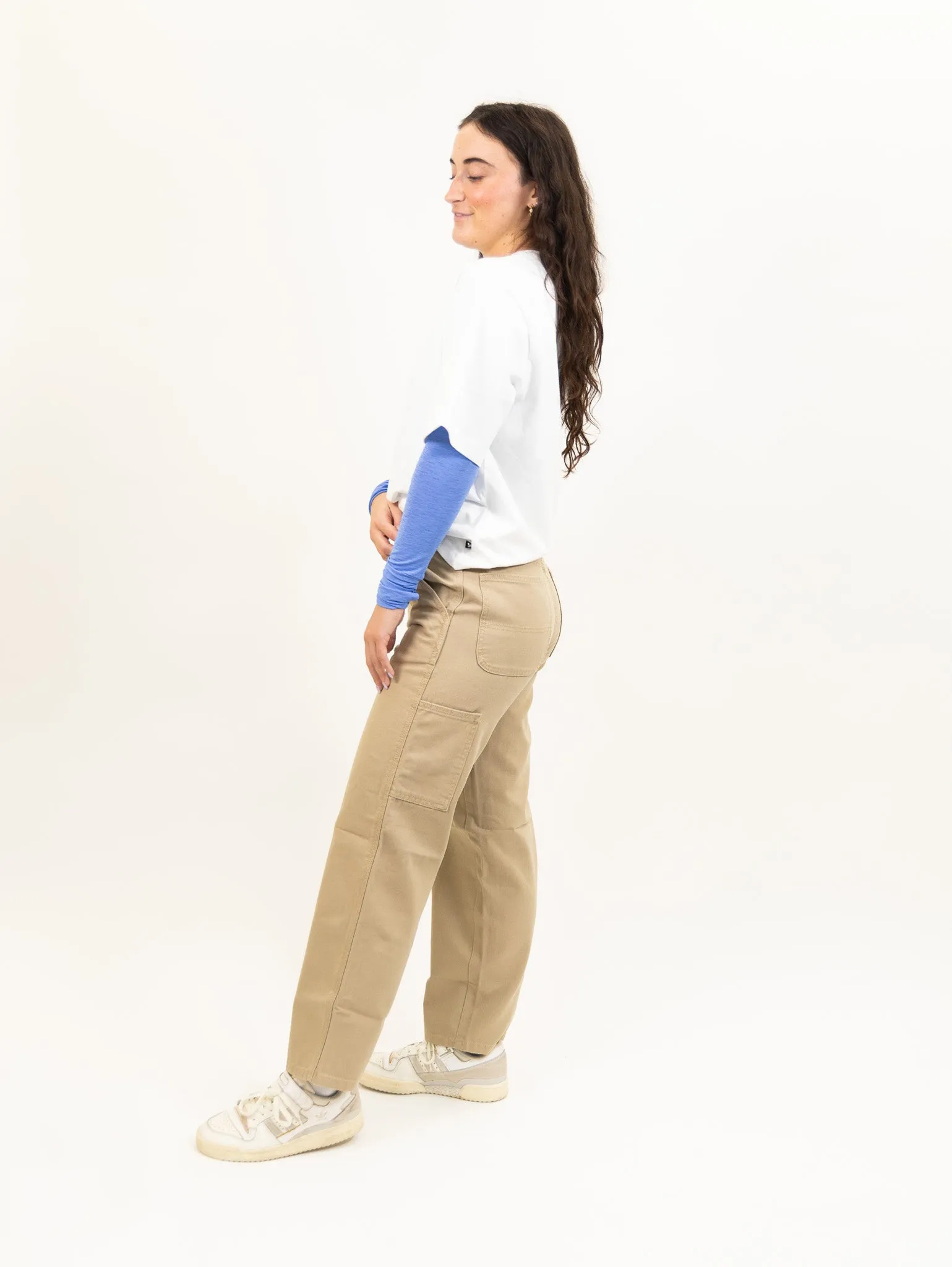 Dickies Women's Duck Canvas Pants - Stonewashed Desert Sand