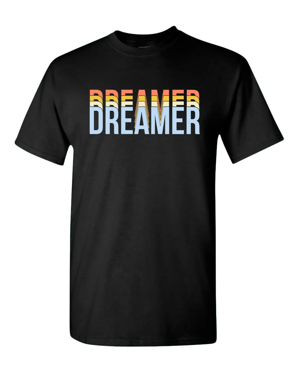 Dreamer T-shirt Motivational Gym T-shirt Casual T-shirt