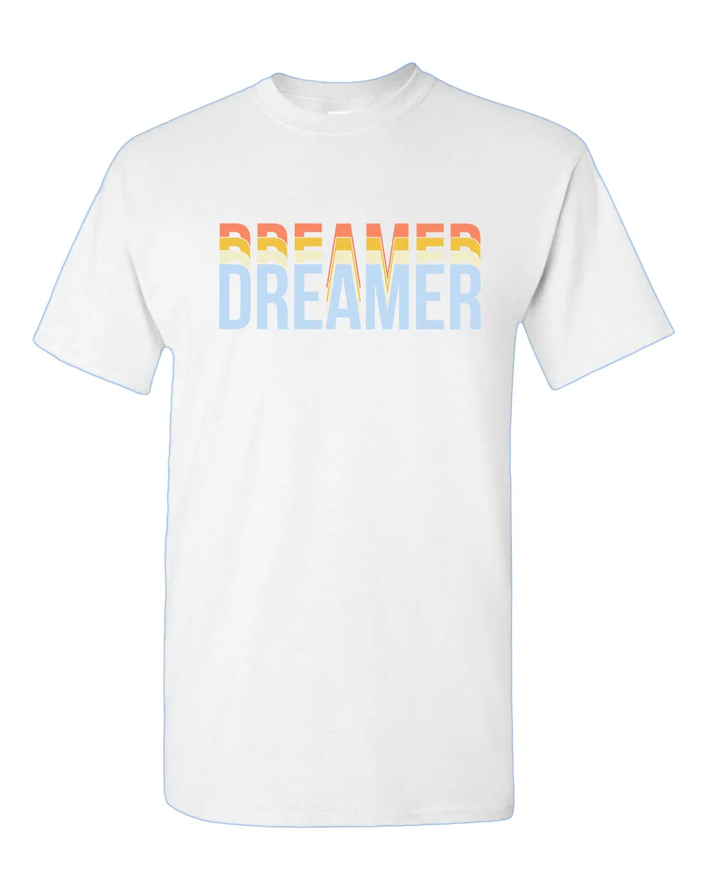 Dreamer T-shirt Motivational Gym T-shirt Casual T-shirt