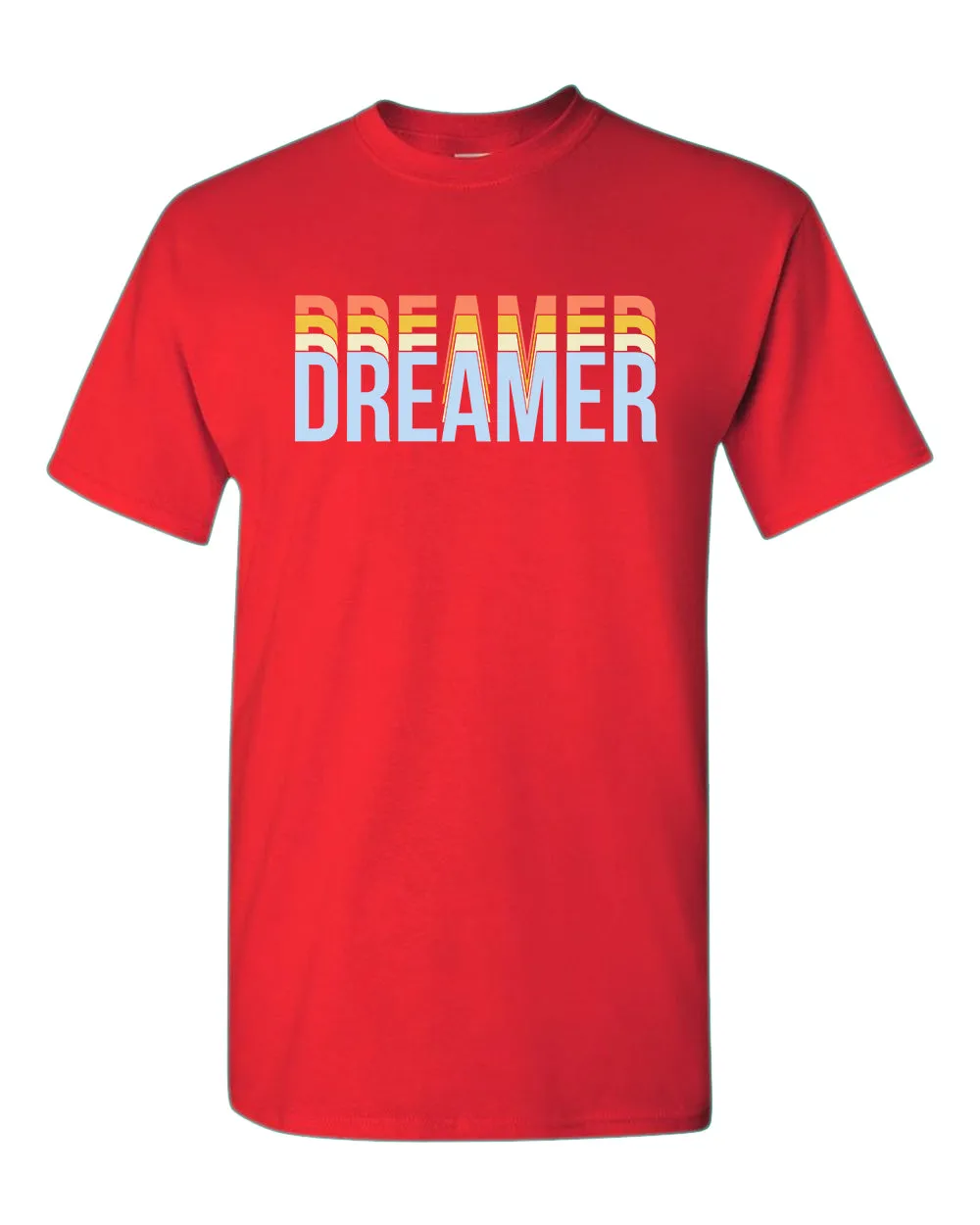 Dreamer T-shirt Motivational Gym T-shirt Casual T-shirt