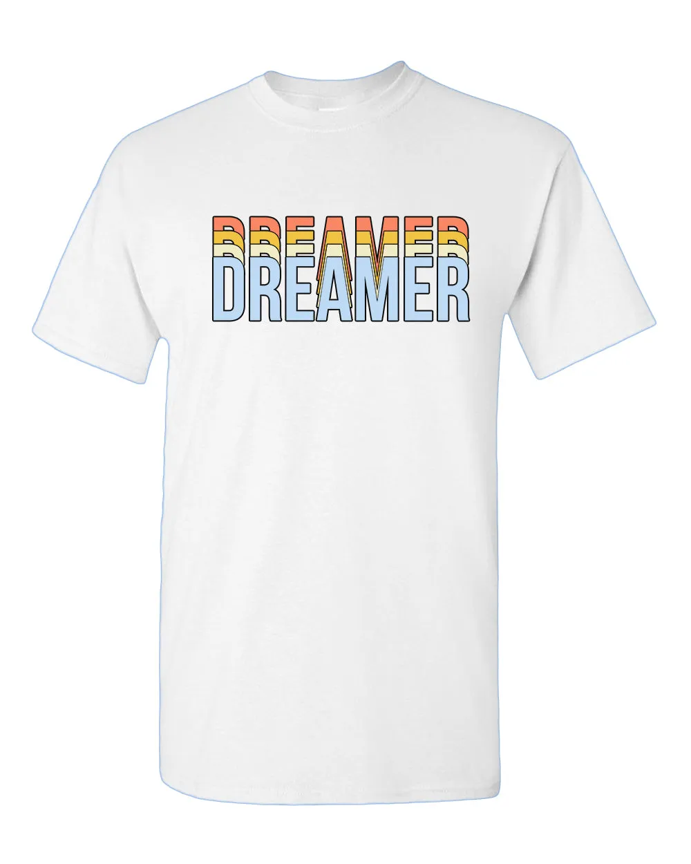 Dreamer T-shirt Motivational Gym T-shirt Casual T-shirt