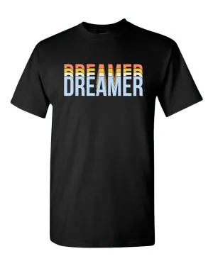 Dreamer T-shirt Motivational Gym T-shirt Casual T-shirt