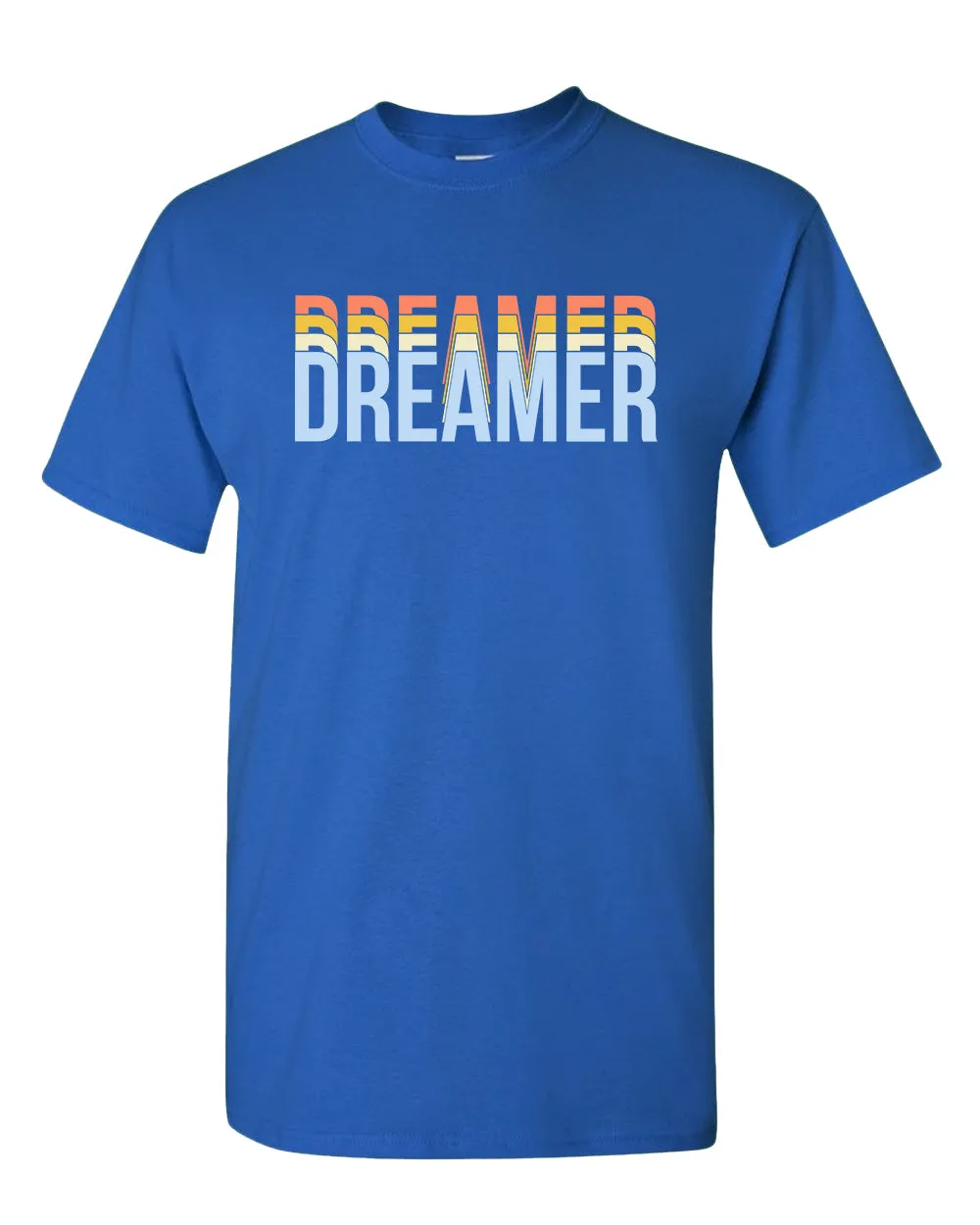 Dreamer T-shirt Motivational Gym T-shirt Casual T-shirt