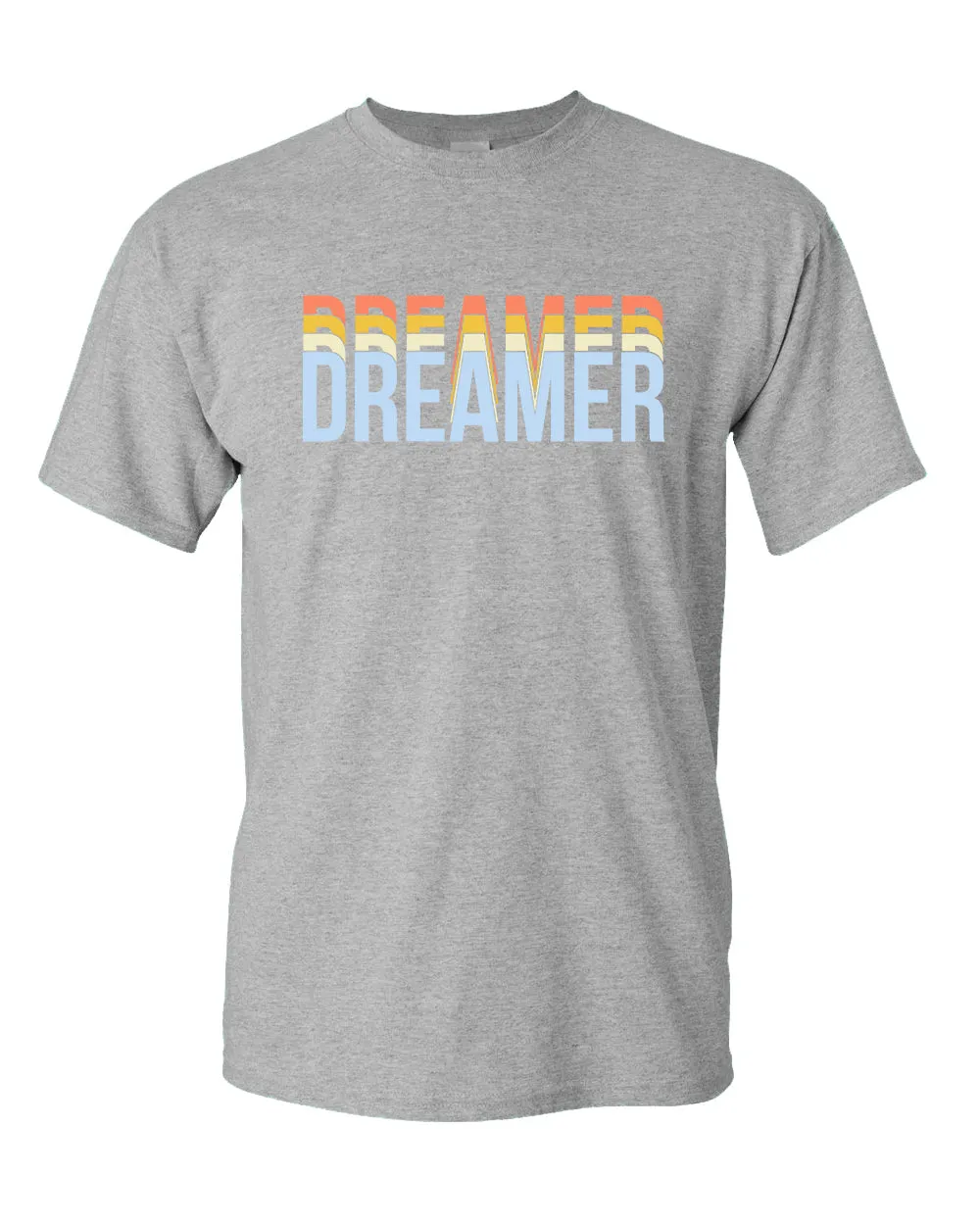 Dreamer T-shirt Motivational Gym T-shirt Casual T-shirt