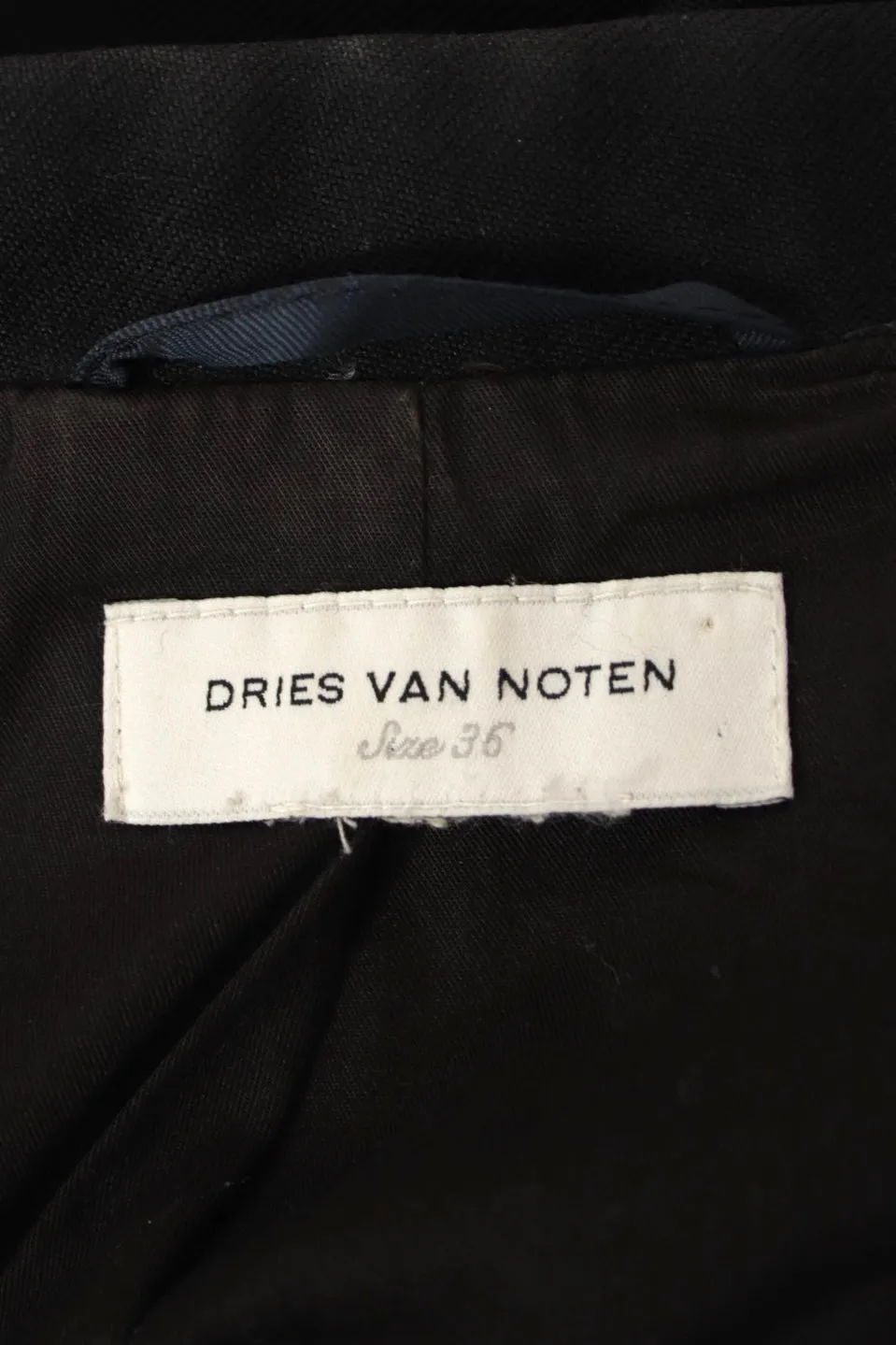 Dries Van Noten Wool Military Coat
