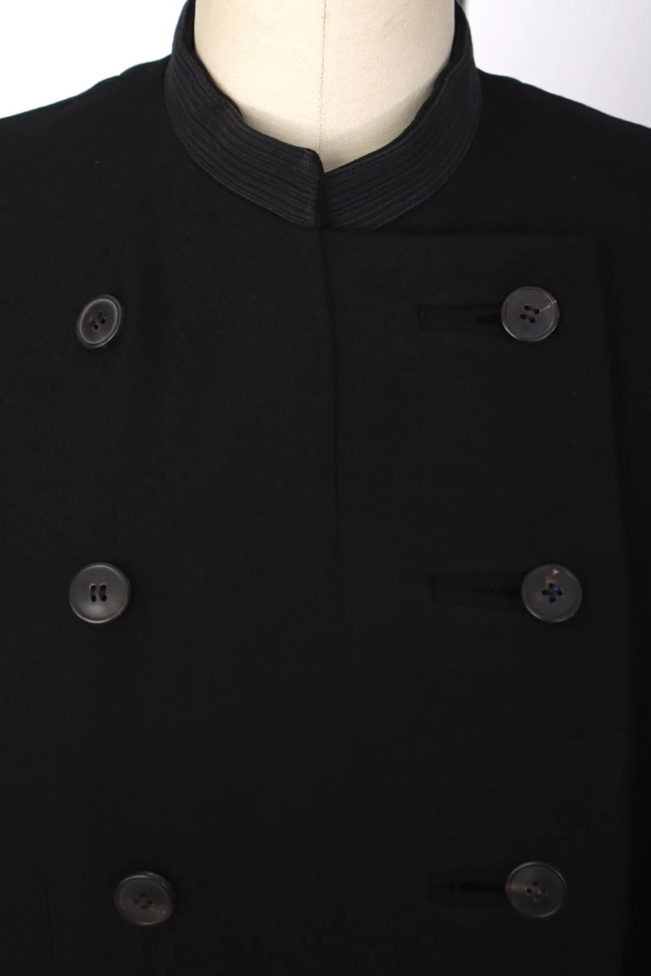 Dries Van Noten Wool Military Coat