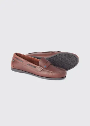 Dubarry Womens Belize Shoes -  Mahogany or Blue