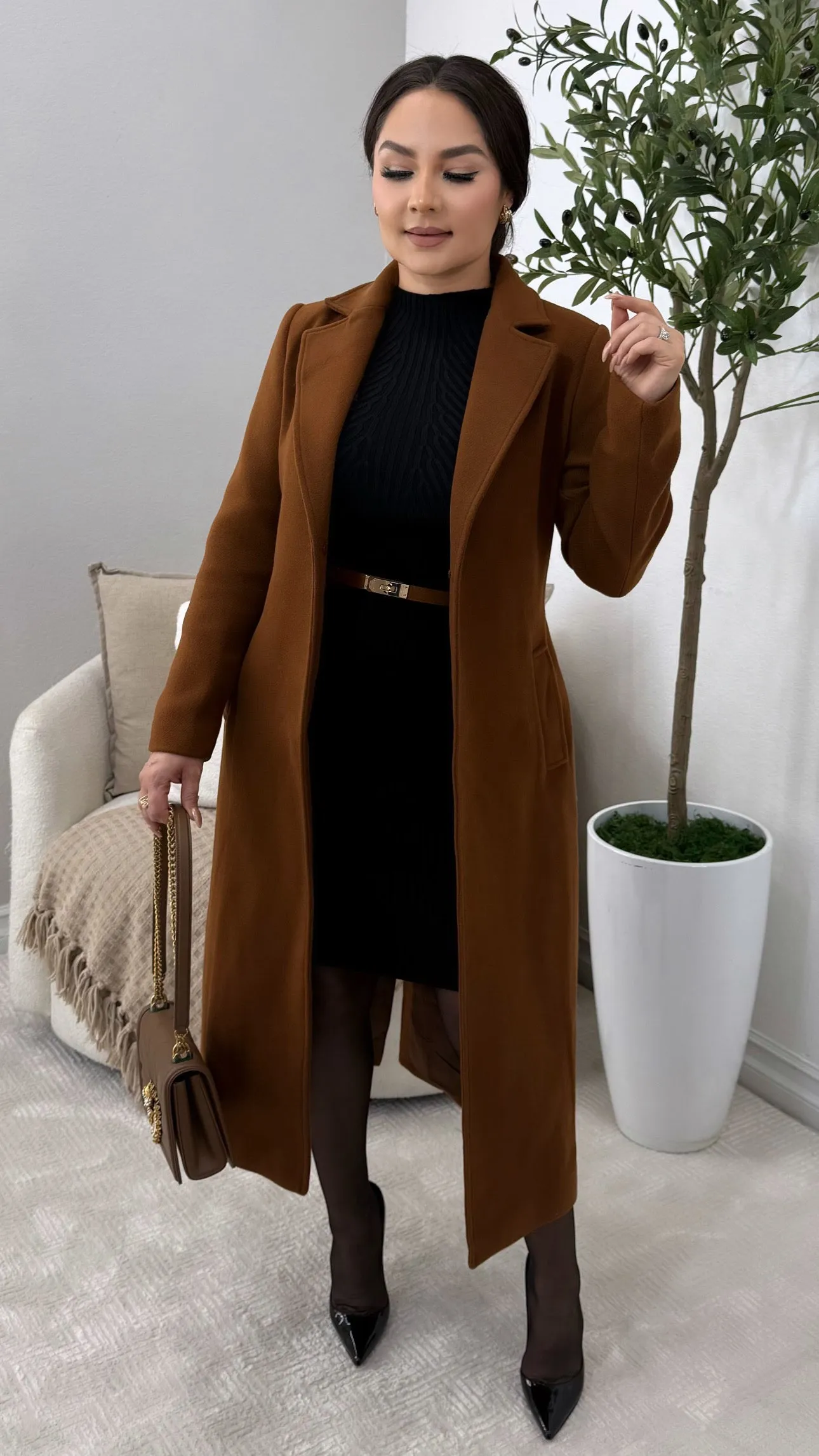 EMPIRE STATE CAMEL COAT