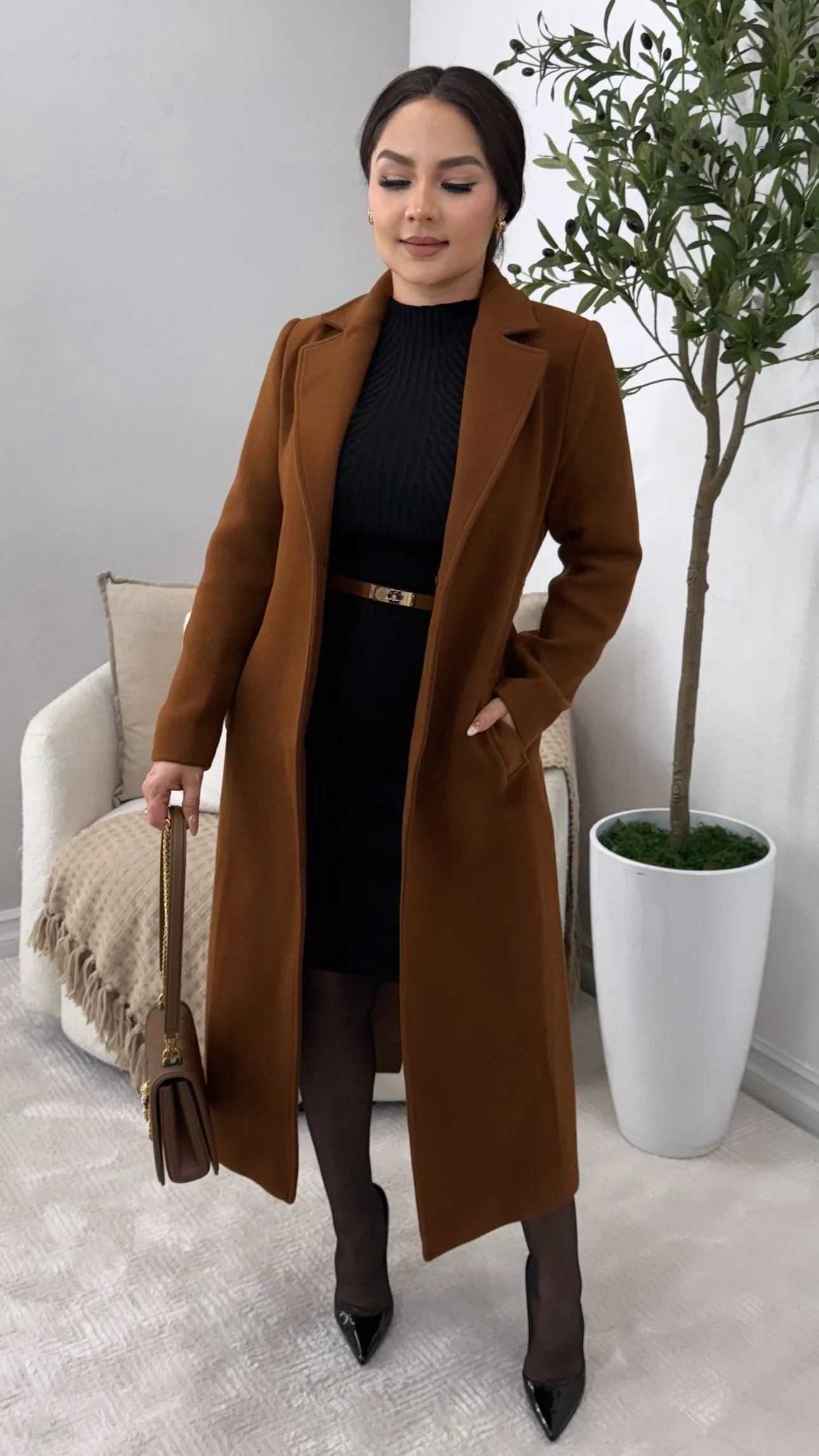 EMPIRE STATE CAMEL COAT