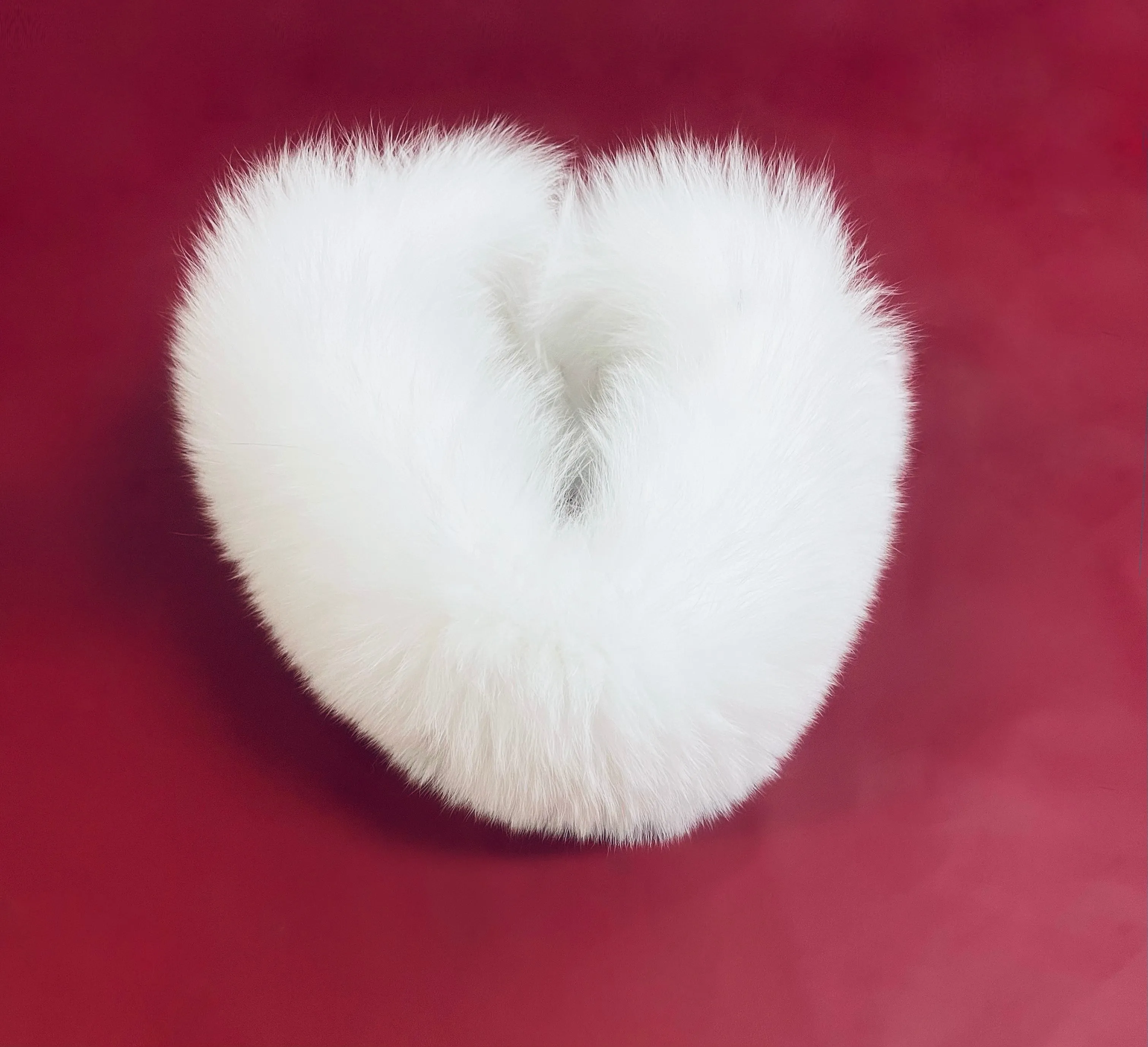 Fallon Aurielle Fox Fur Headband (Black)