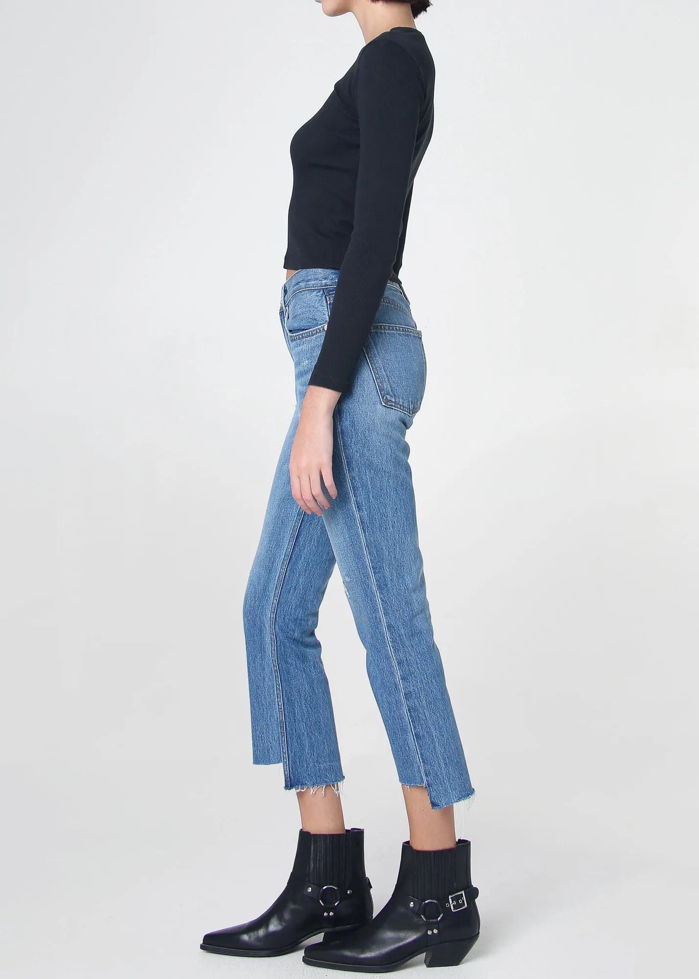 Farrah Mid Rise Kick Flare