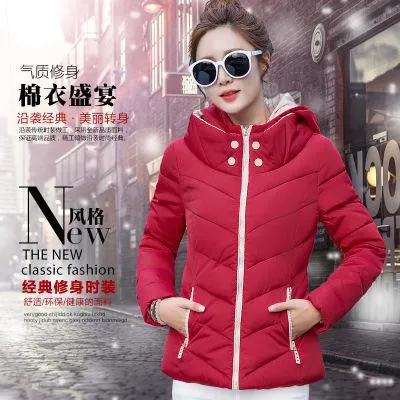 Fashion warm coat jacket thin Hooded women jacket coat for cold weather winter autumn spring coat jacket for warm outwear coat