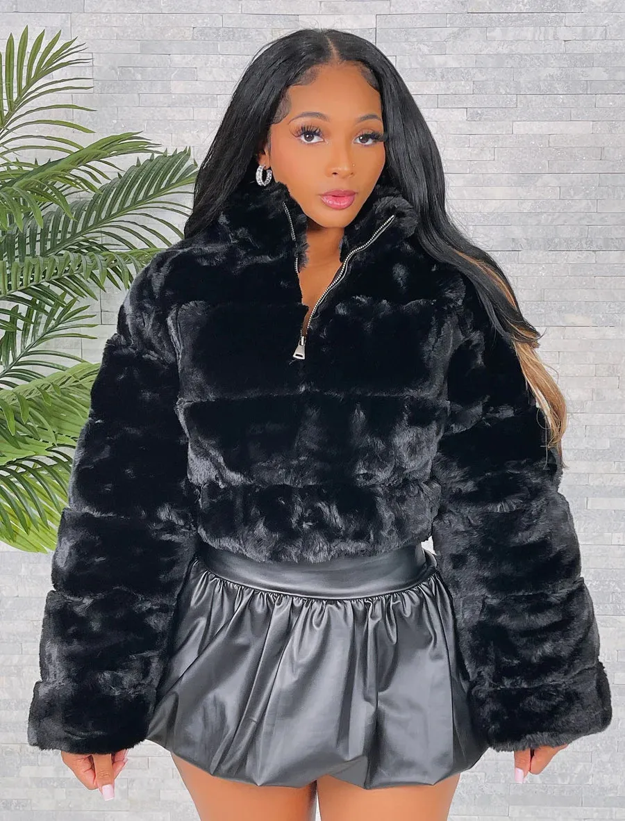 Faux Fur Jacket