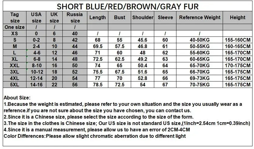 Faux Fur Warm Coat