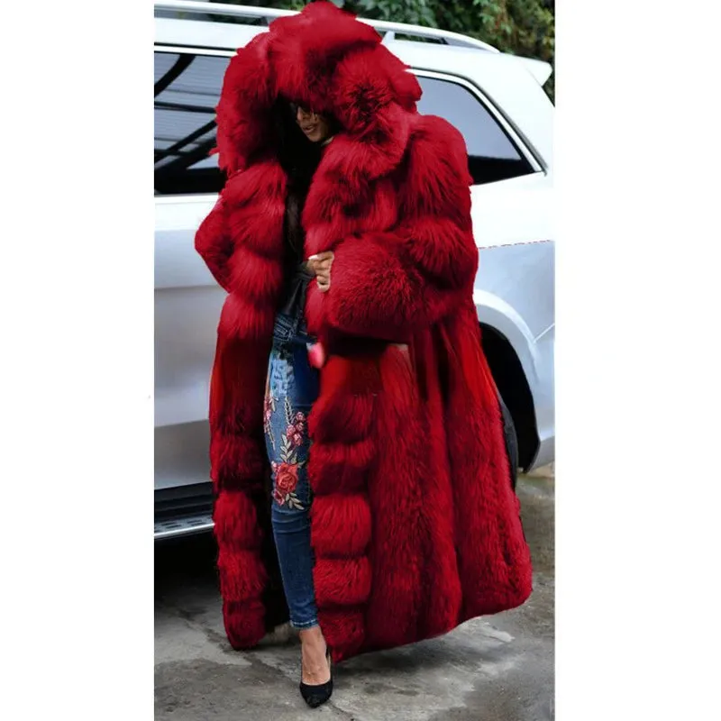 Faux Fur Warm Coat