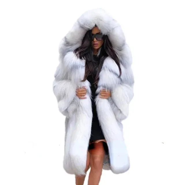 Faux Fur Warm Coat