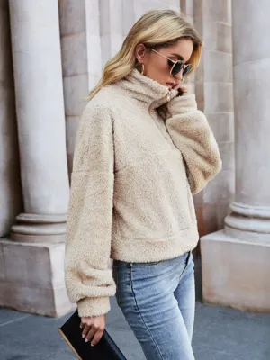 Fleece Thick Double-sided Collar Coat
