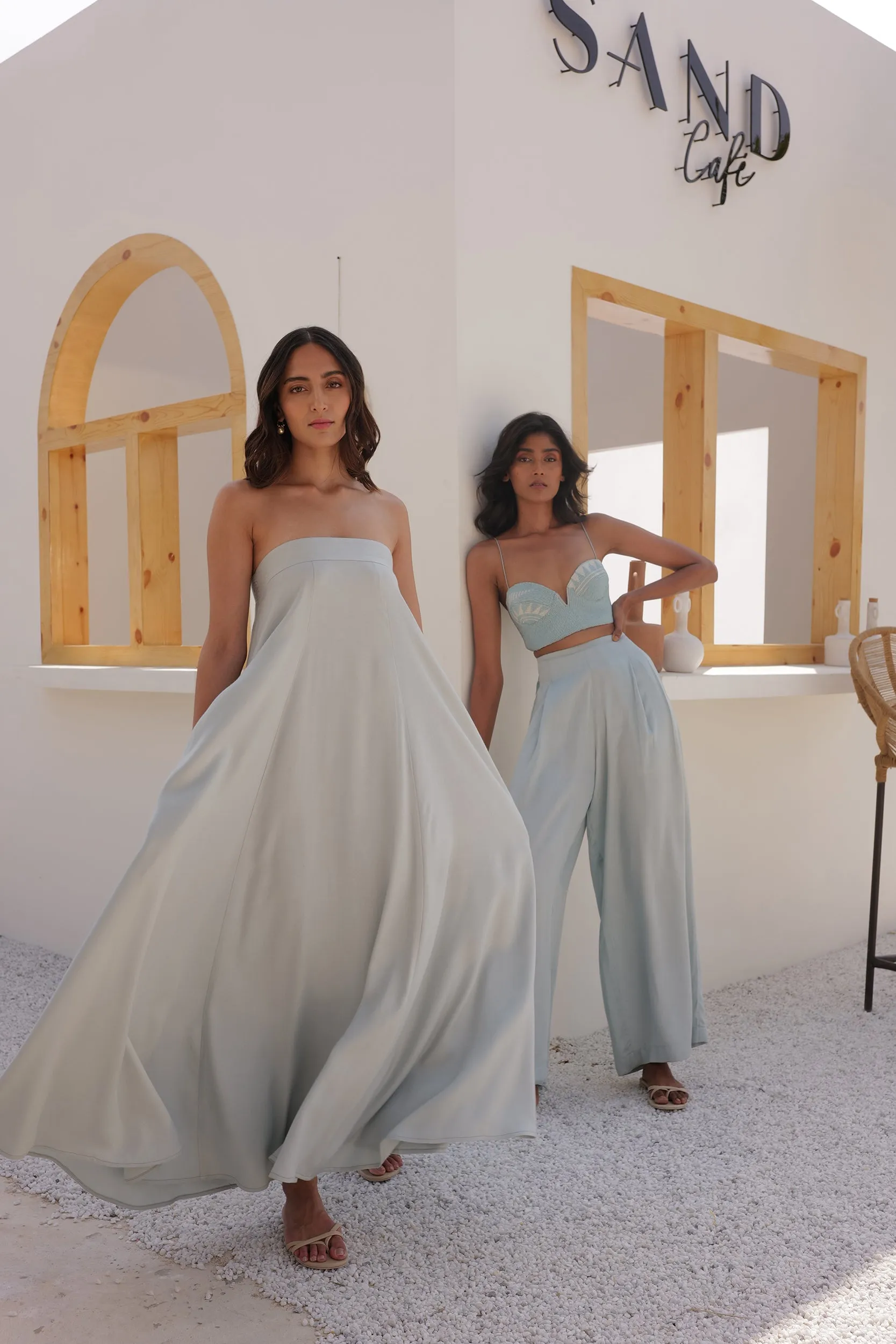 Florida Dress (Soft Blue)