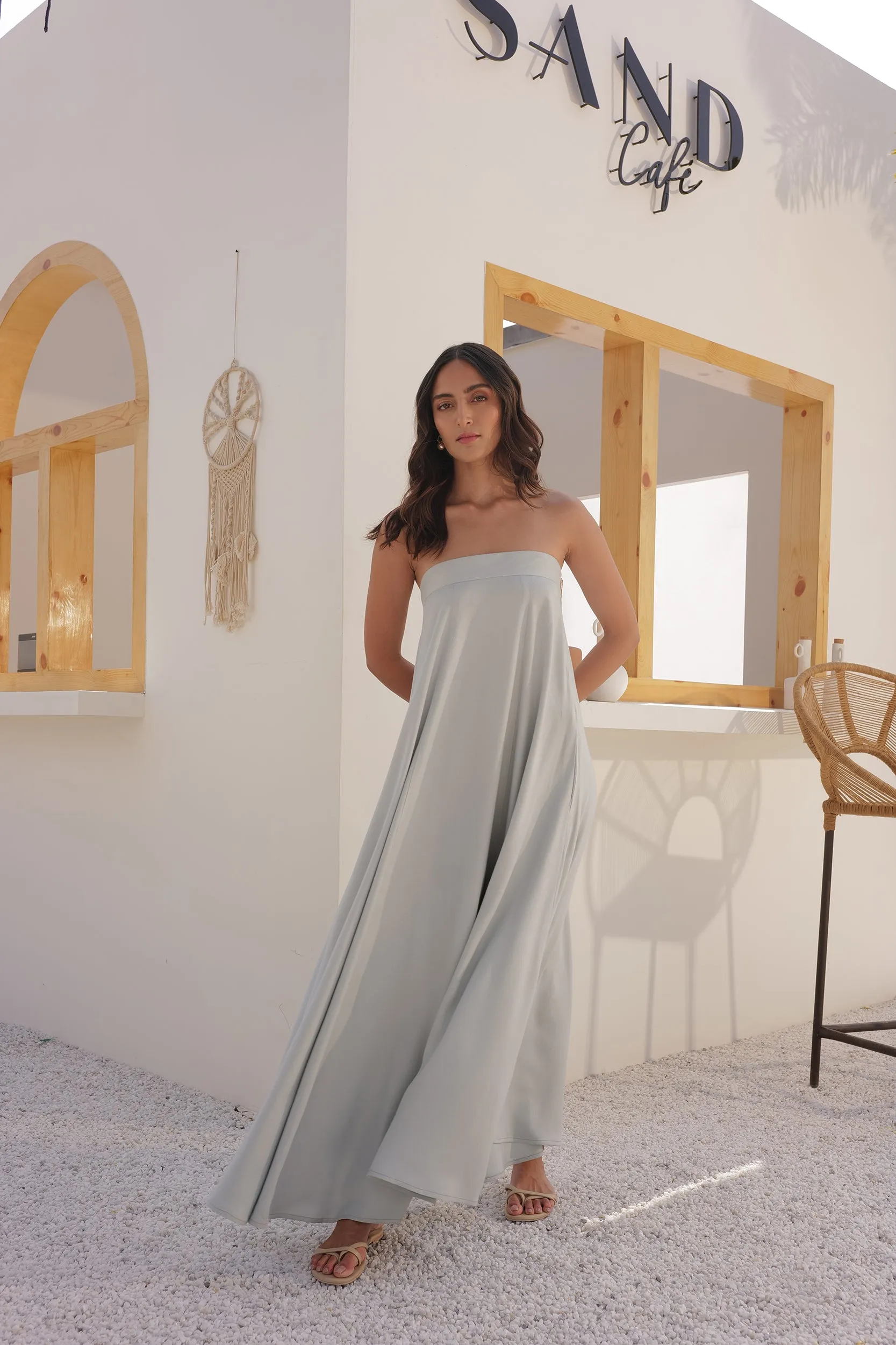 Florida Dress (Soft Blue)