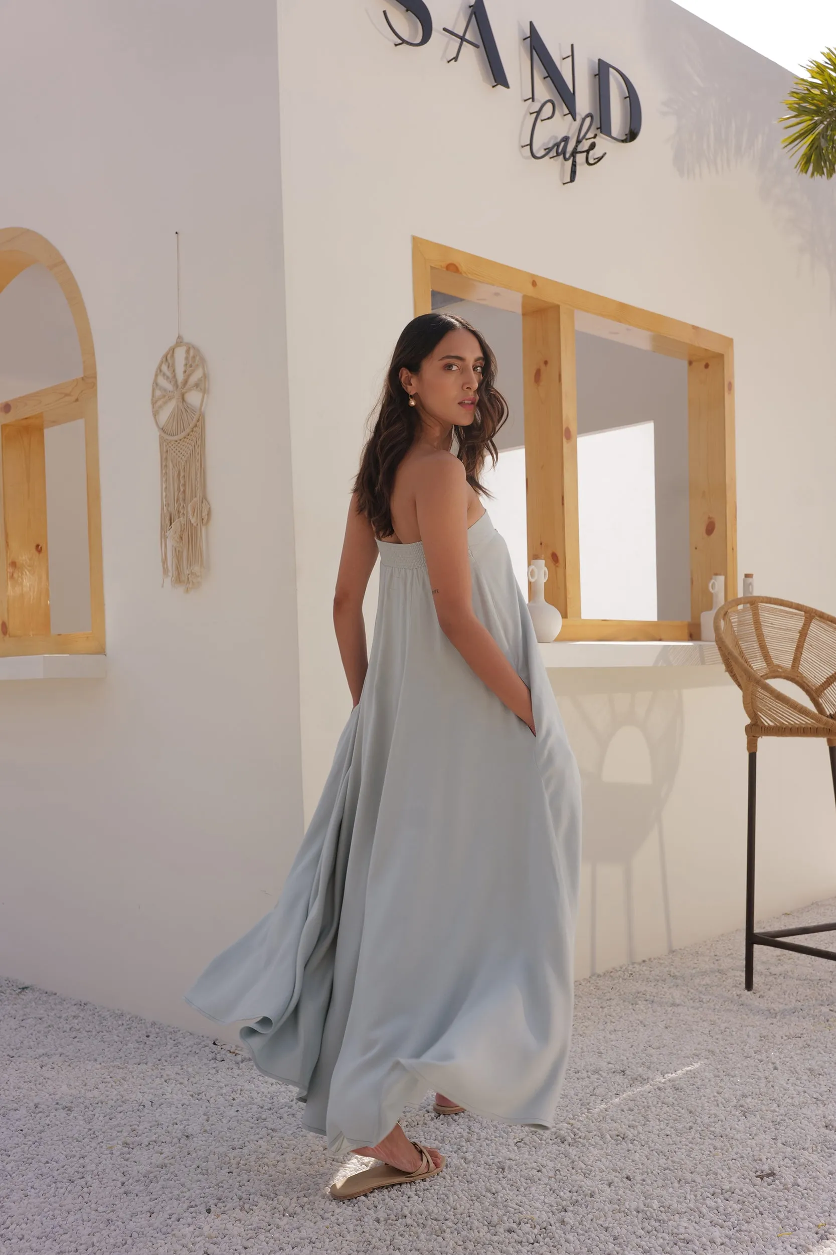 Florida Dress (Soft Blue)