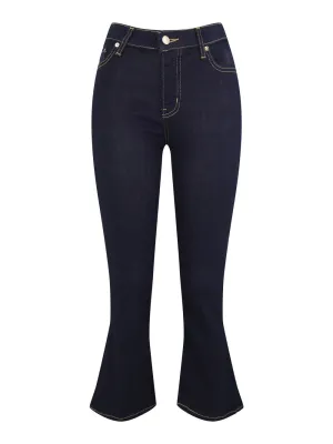 Frame Le Crop Mini Boot in Stargirl