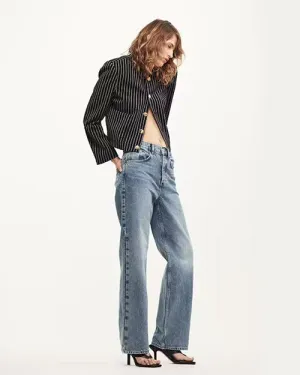 FRAME | The Slouchy Straight Jeans | Divine