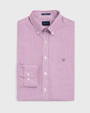 GANT Purple Broadcloth Banker Button Down Shirt 3046500 Size M NWT