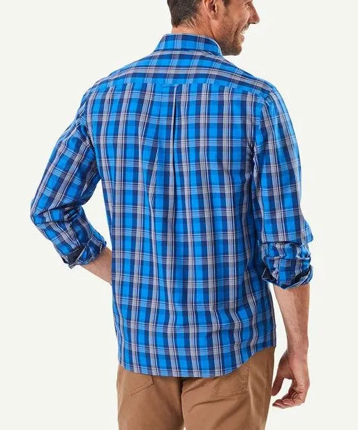 Gazman Casual Stretch Multi Check Shirt