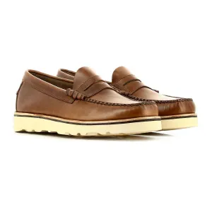 GH Bass Weejun wedge Mid brown Men's loafers