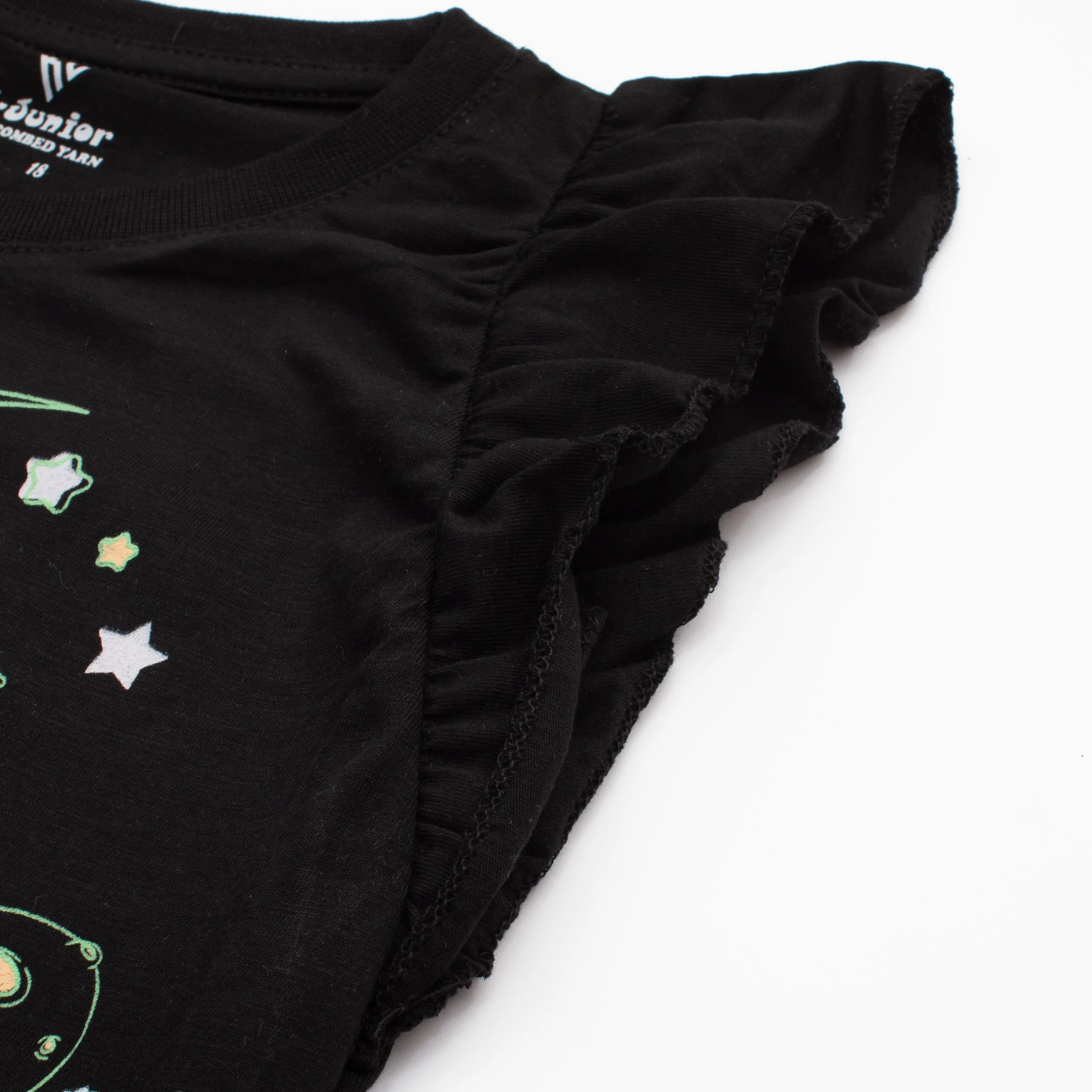 Girls H/S T Shirt Code - ( Galaxy )