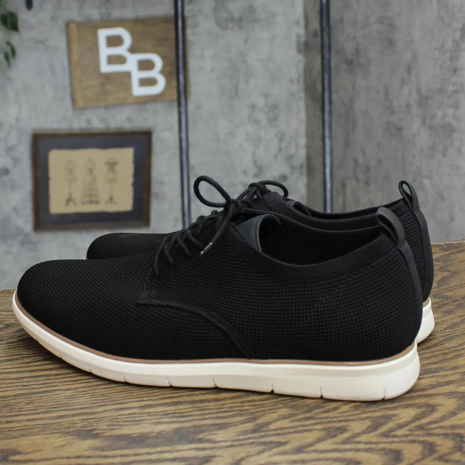 Goodfellow & Co Mens Kev Knit Dress Shoes 88095027 Black 10