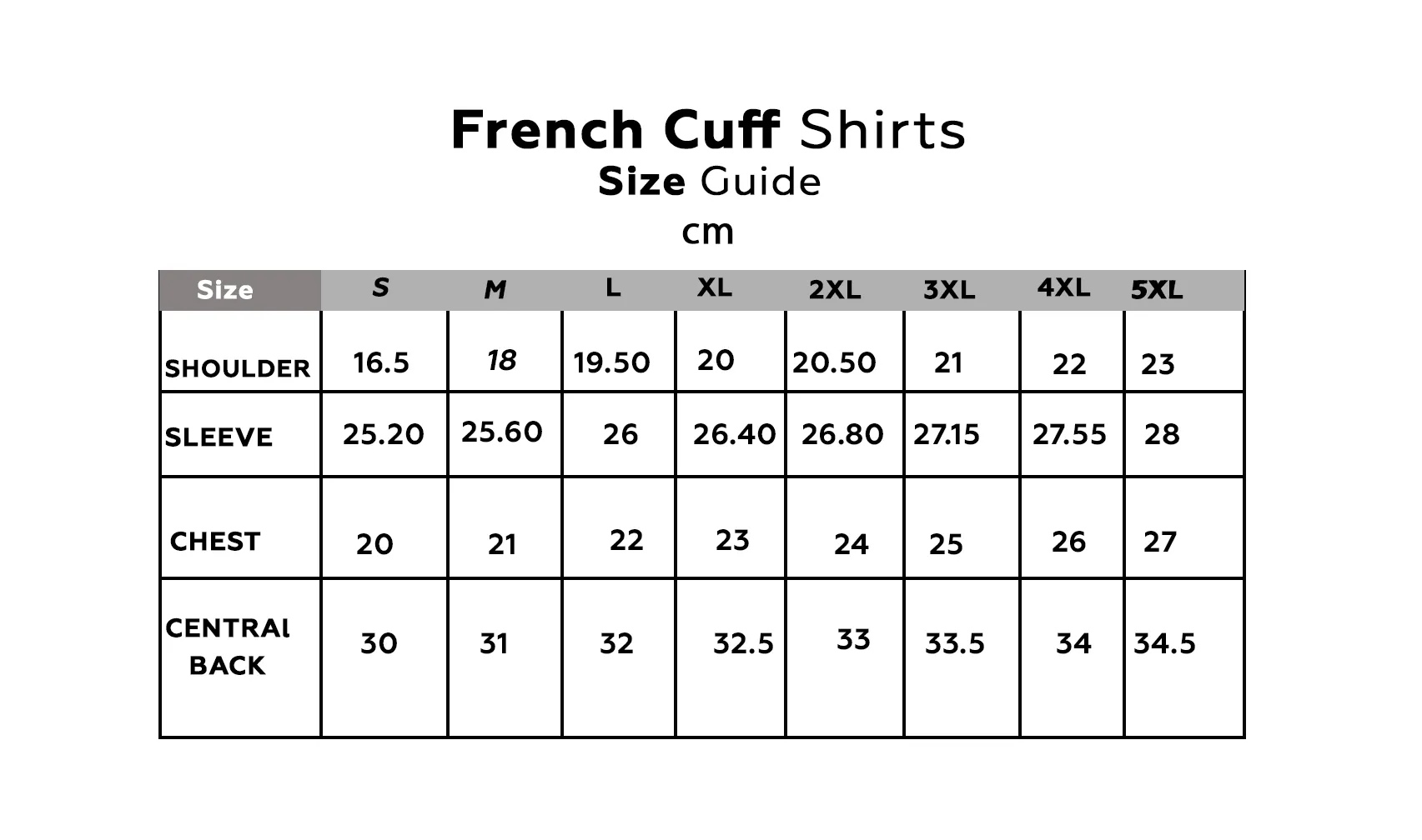 Gray with inside White Ptrined Double Cuff Shirt Mens Slim Fit Designer French Cuff Shirt - tailored Cotton Shirts for Work and Casual Wear