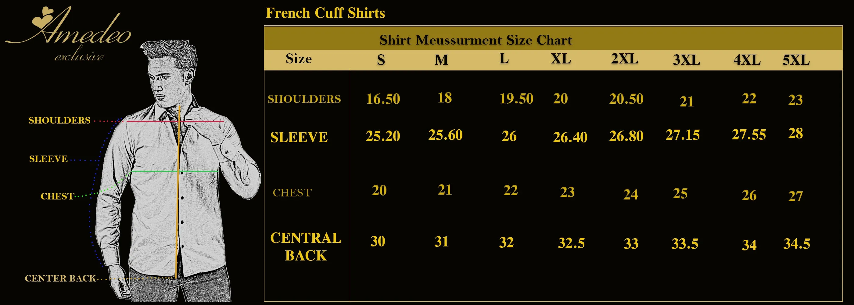 Gray with inside White Ptrined Double Cuff Shirt Mens Slim Fit Designer French Cuff Shirt - tailored Cotton Shirts for Work and Casual Wear