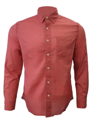 GRAYERS Men's Red Dusty Cedar Portofino Button-Down Shirt #W042219 NWT
