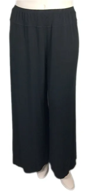 Heartstring by KLEEN Wide Leg Viscose Jersey Pants