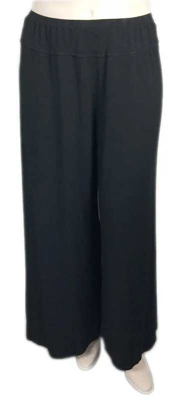 Heartstring by KLEEN Wide Leg Viscose Jersey Pants