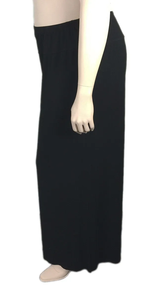 Heartstring by KLEEN Wide Leg Viscose Jersey Pants